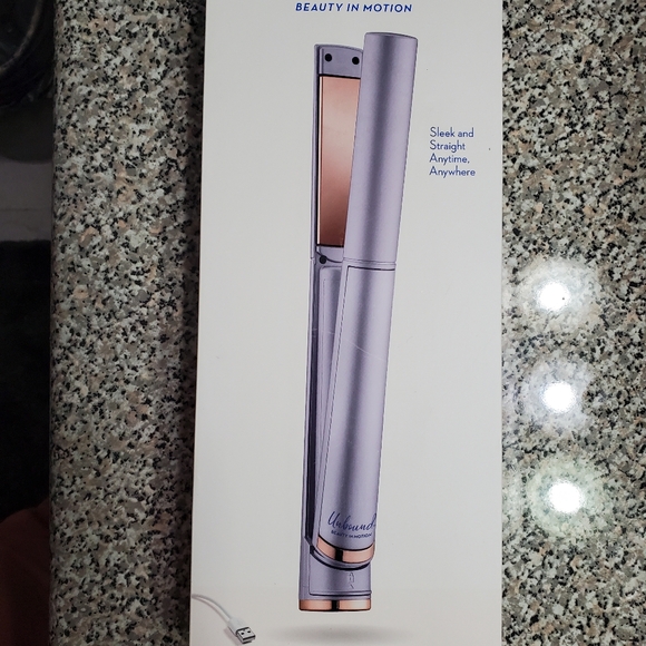 New still in box Cordless flat Iron Unbound Brand - Picture 3 of 10